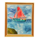 Original Swedish Oil on Panel – “Sailboat on the Water” by U. Ekshard – Signed – Dated 1971 – Vintage & Framed