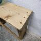 Petit banc rustique
