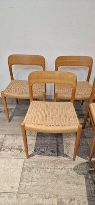 Set of 8 chairs by Niels Møller for JL Møllers, Denmark, 1975