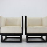 Josef Hoffmann Pair of Cabinet Chairs by Wittmann, Austria