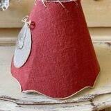 Lampshade linen canvas grapevine