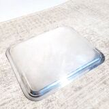 Antique silver-plated Puiforcat serving tray