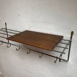 Console, wall coat rack, 1960