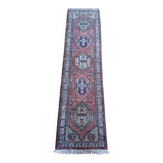 Handmade Caucasian Runner Rug 293x78cm