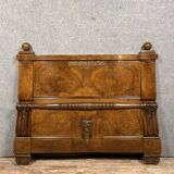 Art Deco period mahogany centre bed circa 1920-1930