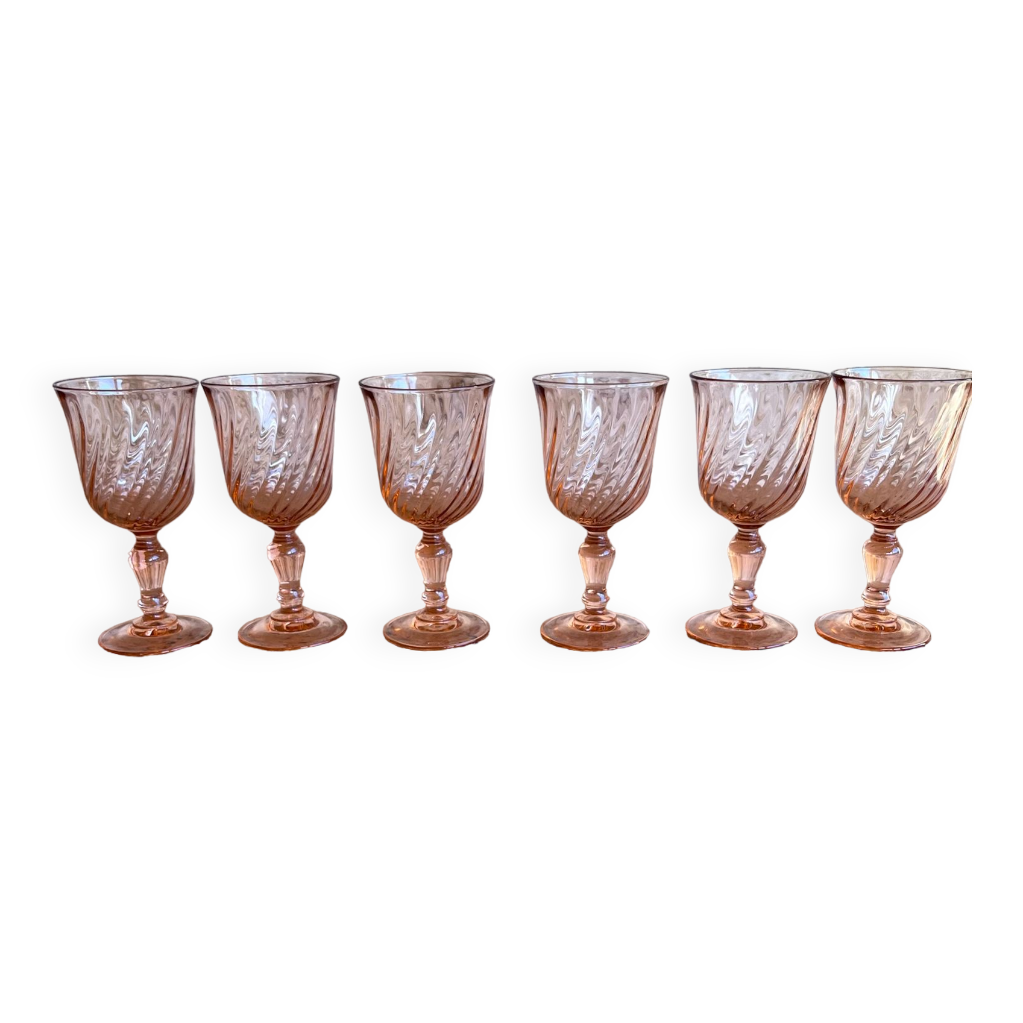 6 verres à apéritif Rosaline