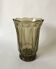 Large smoked glass vase from the 70s