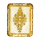 Old wooden tray painted year 50/60 Florentine style