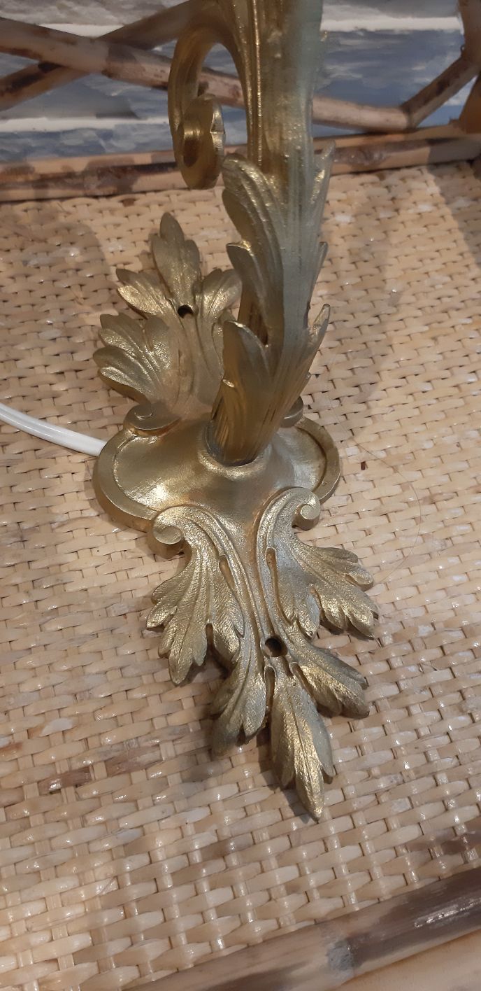 Bronze sconce