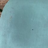 Set of 4 green bistro chairs