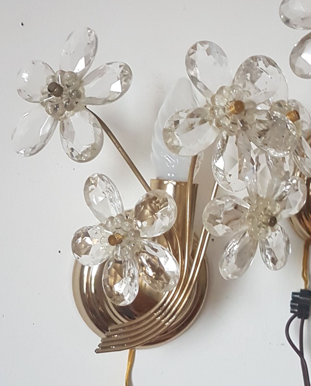 Pair of 70s sconces