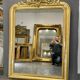 Mirror 156x110 Louis-Philippe 1830-1848 gilding with gold leaf