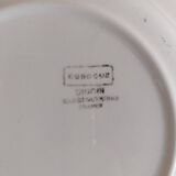 Old Digoin Sarreguemines hollow plates, Cordoue model