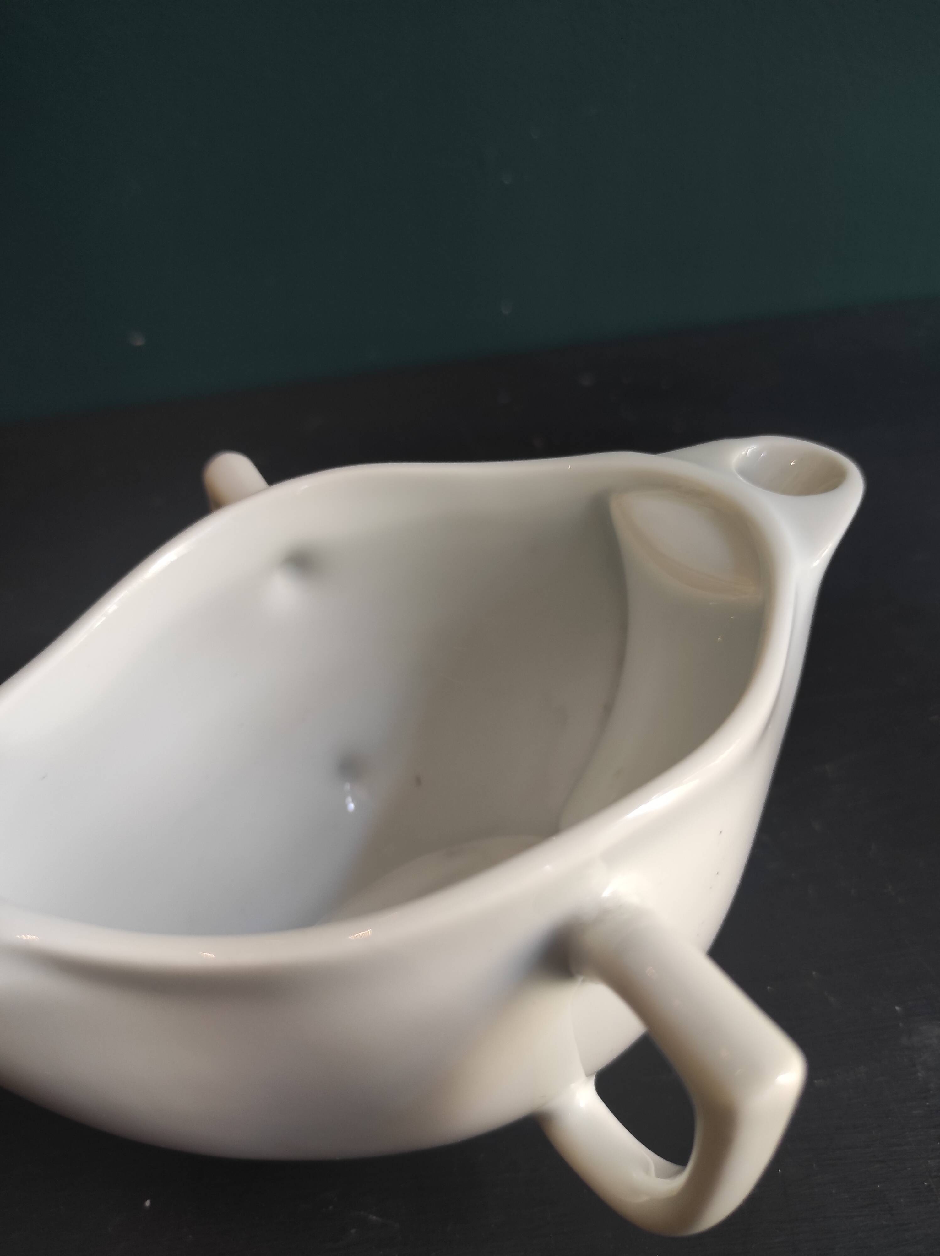 Saucière française vintage de CNP France, maigre/gras