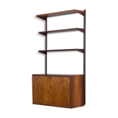 Kristiansen rosewood wall unit with secretaire and 3 shelves