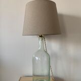 Old demijohn lamp