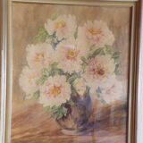 Aquarelle nature morte bouquet de fleurs