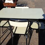 Vintage formica table and 4 chairs