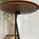 Lampadaire ( lampe & table ) en  acier tubulaire, ca 1960