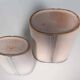 Set of vases VEB Haldensleben, 1960s, East German earthenware