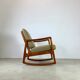 Rocking chair model 166 "senator" by Ole Wanscher for France and Daverkosen, Denmark, 1960s