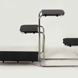 Bauhaus chromed tubular steel shelf, 1940s