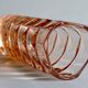 Luminarc - Small vintage depression pink Windsor vase