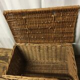 Vintage wicker basket