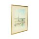 Charming Painting Watercolor Carlier 1989 Honfleur France