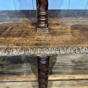 Bibliothèque de boiserie en chêne et sapin début XXème