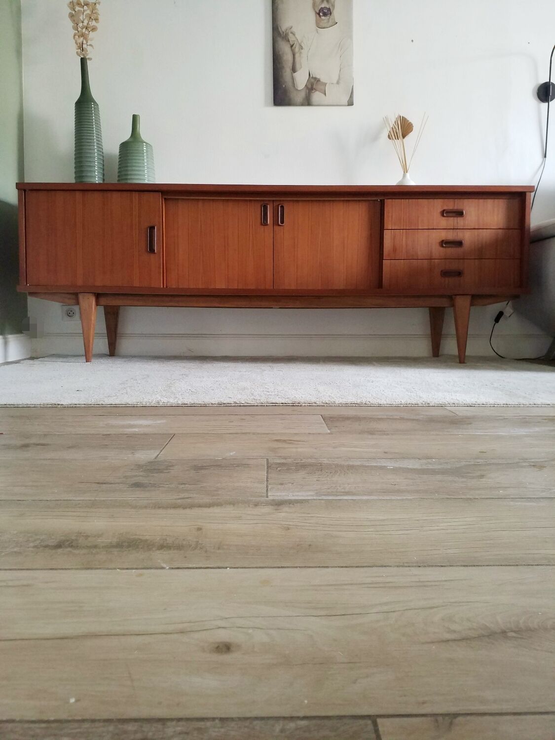 Enfilade teck années 60