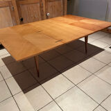 Coffee table with vintage Révélation system Design Albert Ducrot year 50/60
