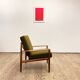 Fauteuil danois Mid-Century en teck par Grete Jalk pour France & Søn, Danemark, 1950s