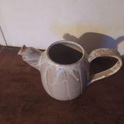 Ceramic pitcher jug signed Marie Montmarault
