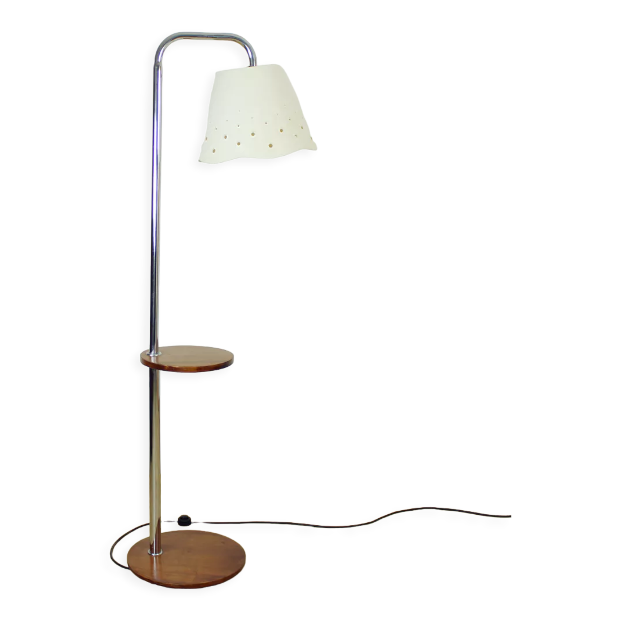 Lampadaire fonctionnalisme par Jindrich Halabala, Tchécoslovaquie 1930s