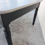 Table de ferme ancienne 1900 patiné