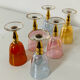 6 blown crystal liqueur glasses from Bohemia, 1960s