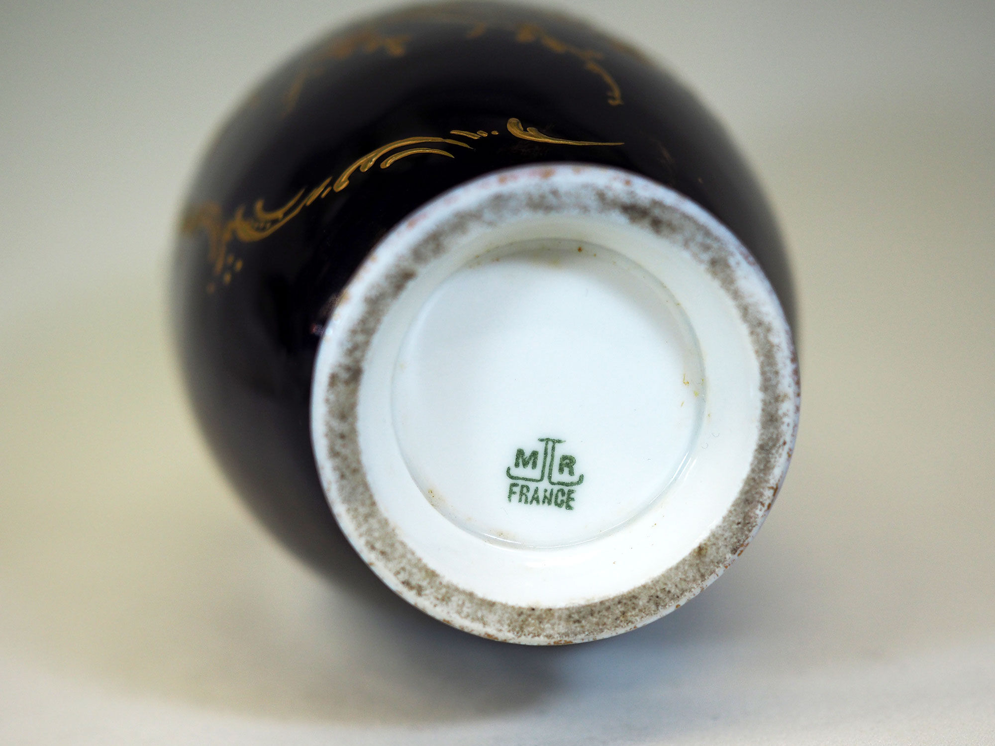 Limoges France Art Nouveau vase-19th Century