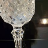 9 crystal champagne flutes from Arques model Longchamp