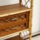 Rattan and bamboo bookcase by Louis Sognot