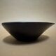 signed black wood fruit basket