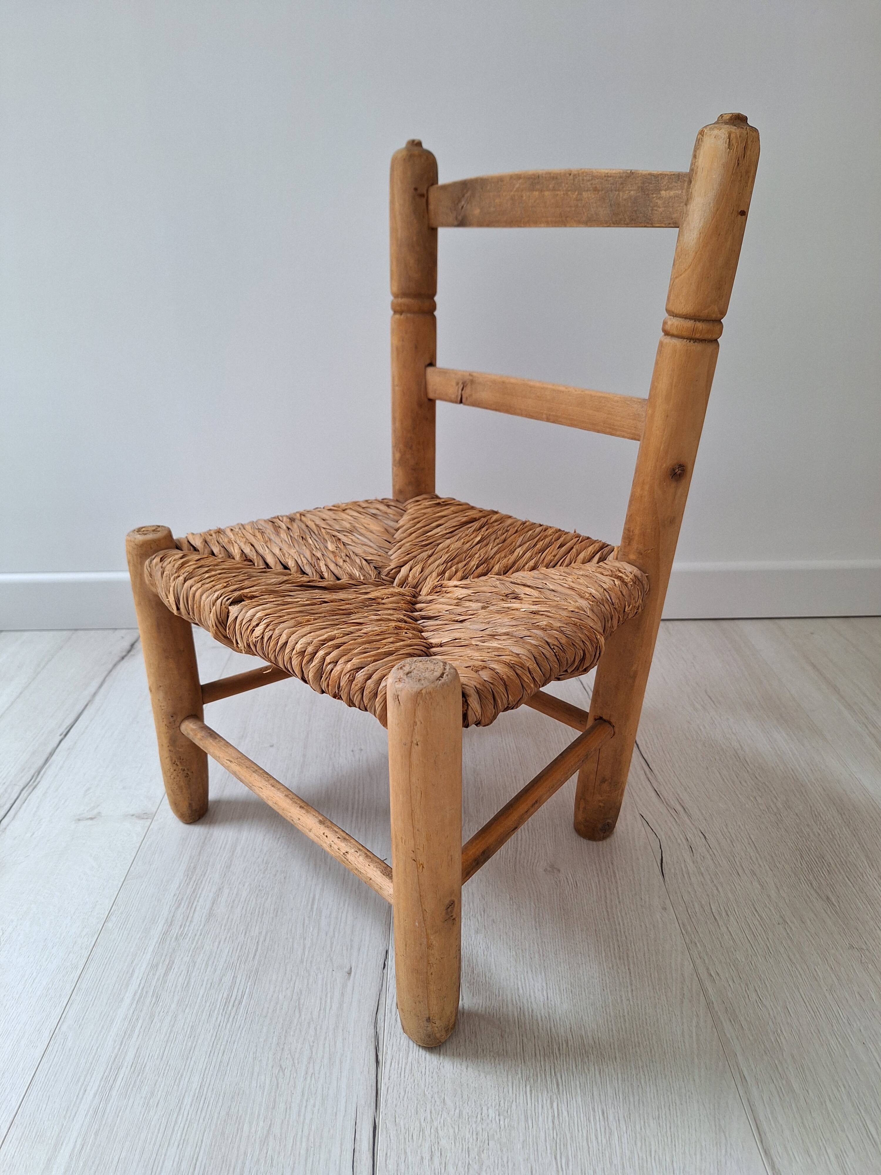 Vintage children's chair