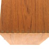 Console murale en teck, Nils Jonsson pour Troeds, Bjärnum, Suède, 1960