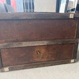 Grande Malle « au bon marché Paris » vintage des années 1900