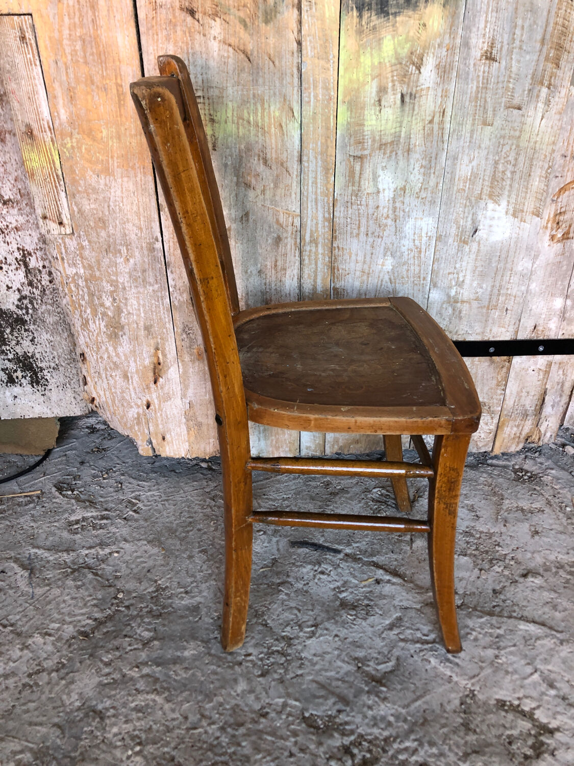 Chair bistrot luterma wood 70s vintage