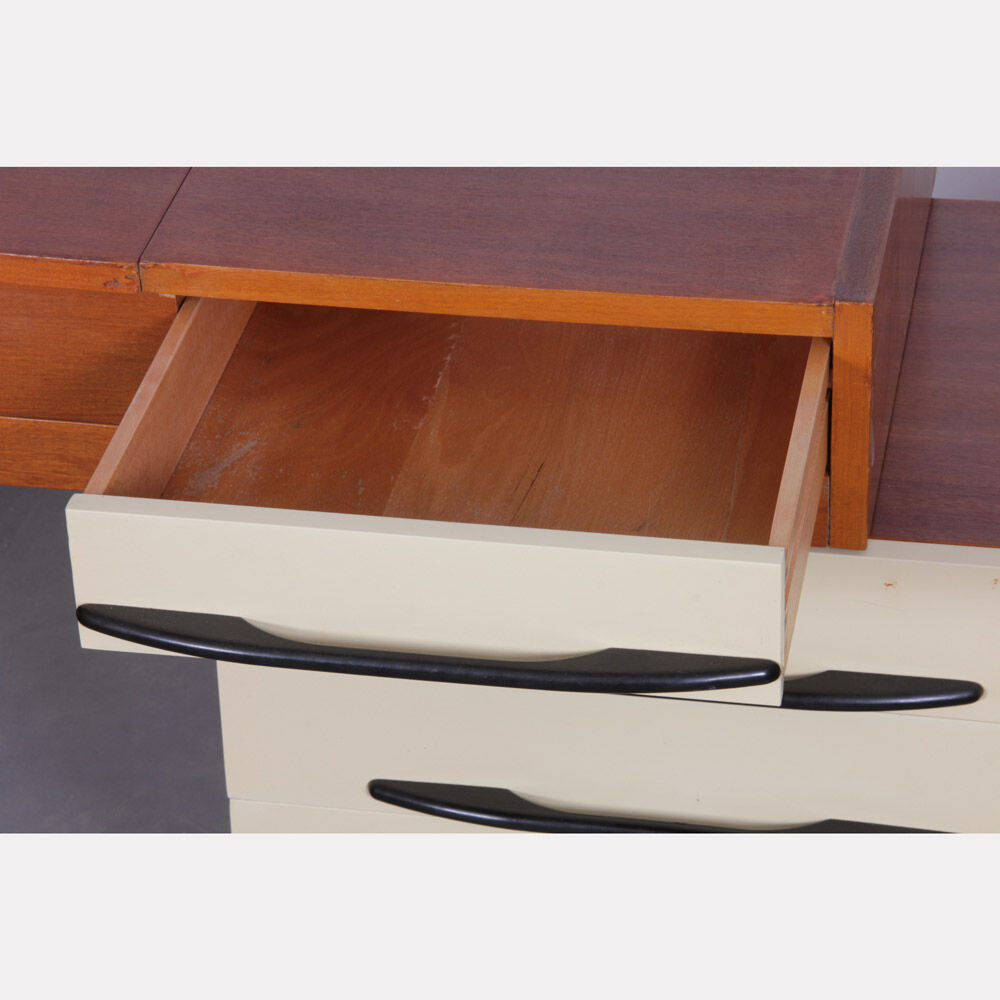 Vintage wooden desk from the 1960s