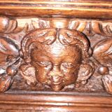 Buffet à  4 portes sculpté