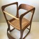 Set de 6 chaises traîneau cannées baumann, années 60