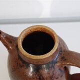 Glazed stoneware pitcher 1960