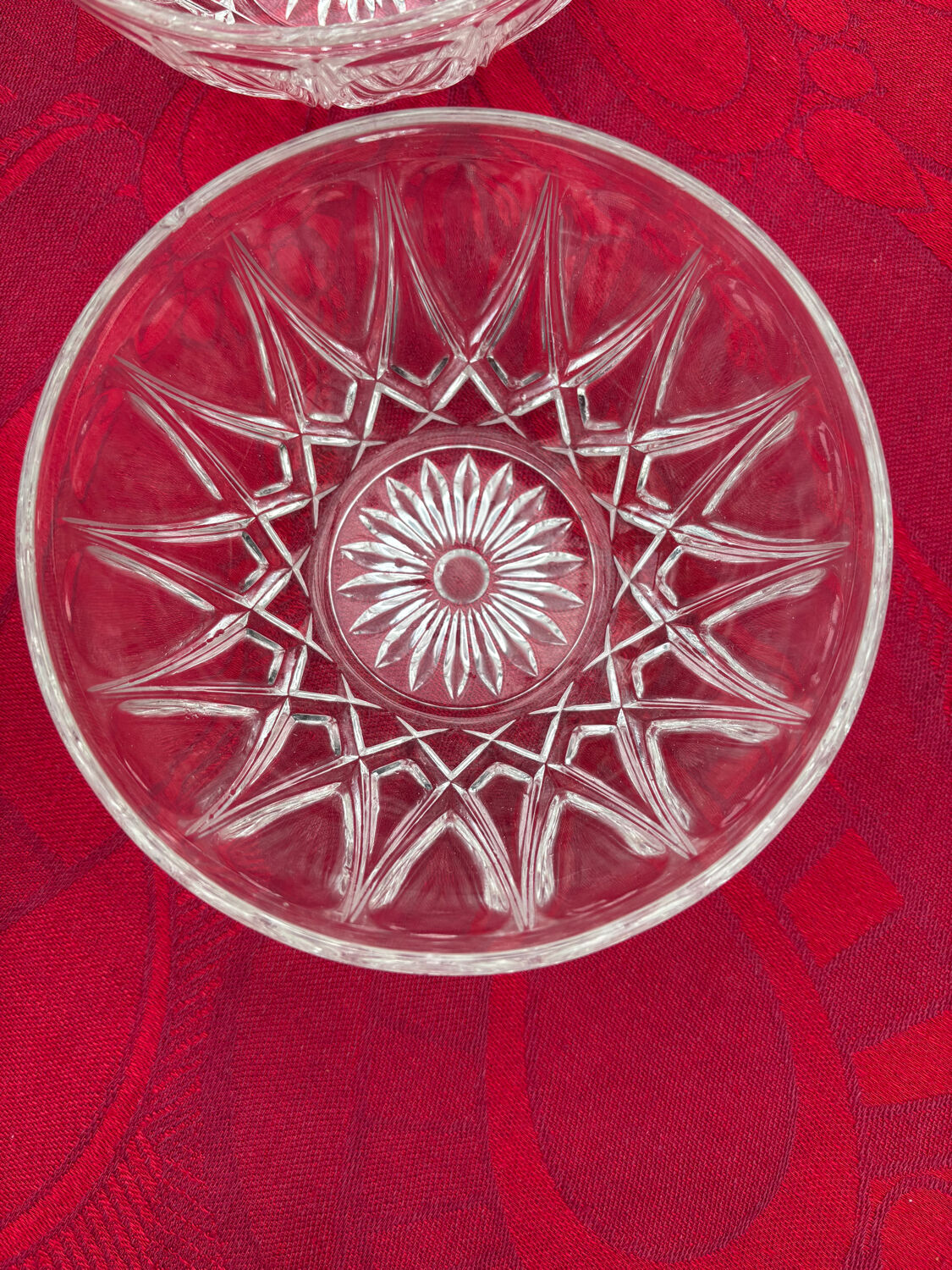 Reims crystal bowls
